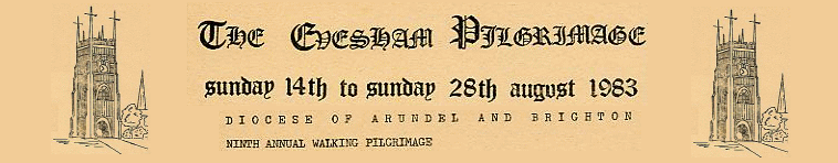 The Evesham Pilgrimage 1983