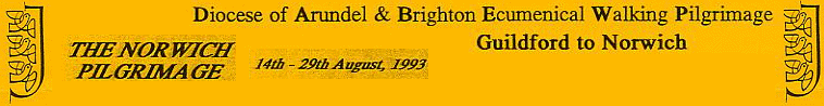 The Norwich Pilgrimage 1993